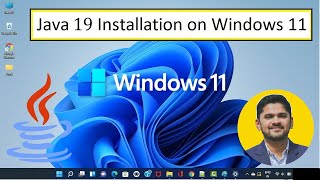 How to Install Java JDK 19 on Windows 11 [upl. by Enneyehc]