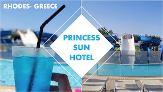 Princess Sun Hotel  Rhodes Greece [upl. by Derreg121]