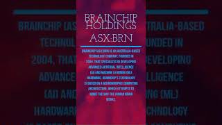 Brainchip Holdings description see main video music Great Southern Land [upl. by Llatsyrk]