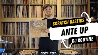 Skratch Bastids Classic quotMOP  ANTE UPquot DJ Routine [upl. by Leasim]