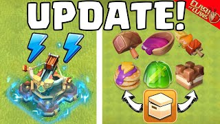 GEBÄUDE AUFLADEN  MAGISCHE SNACKS 😍 Clash of Clans  September Update [upl. by Paderna]