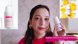 Hyphen Advanced Depigmentation Serum Review [upl. by Inessa12]