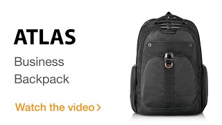 EVERKI Atlas Checkpoint Friendly Laptop Backpack 156Inch and 173Inch EKP121S15  EKP121 [upl. by Hairim]