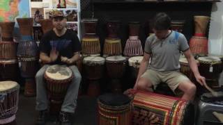 African Drumming  Burkina Faso Bougarabou 0033 [upl. by Yrocal]