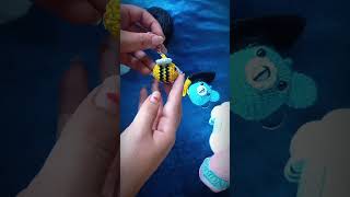 Mini abeja amigurumi paratiii like fypシ゚viral viralvideo viralshorts [upl. by Atinas]