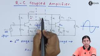 RC Coupling Circuit Diagram Operation  Low Power Amplifiers  Applied Electronics [upl. by Jagir485]