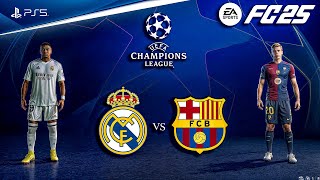 FC 25  Real Madrid vs Barcelona Ft Yamal Mbappe  UEFA Champions League Final  PS5™ 4K60 [upl. by Ellinnet590]