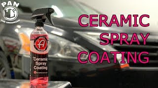 ADAMS CERAMIC SPRAY COATING  A new DIY sprayable 9H ceramic coating [upl. by Dorej]