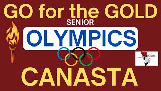 What does the Olympics and Canasta have in commoncanasta olympics seniorolympics olympics2024 [upl. by Elka]