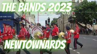 THE BANDS NEWTOWNARDS JULY 1ST 2023 flute bands [upl. by Suzie240]