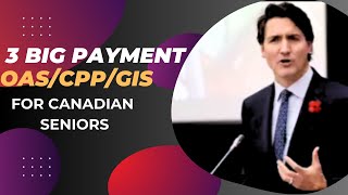 quotNew CPP OAS and GIS Payments Announced for Canadian Seniors  Pension Updatequot [upl. by Yannodrahc192]