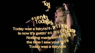 Today Was a Fairytale Taylor’s Version lyrics [upl. by Arney]