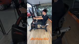 Athletic Vision fitness  PROFESSIONAL RECUMBENT BIKE 1700BHP [upl. by Reiser936]