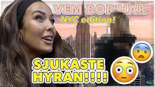 Hemma hos min följare i NEW YORK  VEM BOR HÄR [upl. by Neerroc11]