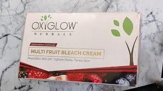 Oxy glow bleach cream for fairness [upl. by Yenterb]