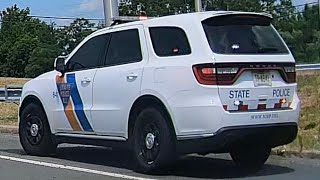 New Jersey State Police Car 841 On Scene [upl. by Yelsehc]