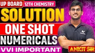 Class 12 Chemistry Chapter 1 one shot Numerical  UP Board 12th chemistry Solution Numerical [upl. by Greta]