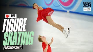 LIVE 🔴 Pairs Skating Free Skating  Gangwon2024 [upl. by Lachance]