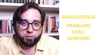 Adolescenza e problemi con i genitori [upl. by Auohp]