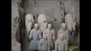 Xian TerrakottaArmee Terracotta Army Mausoleum Qin Shihuangdi First Emperor Pit 1  part 1 西安市兵马俑 [upl. by Nnylrahc]