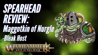 Age of Sigmar Spearhead Review Maggotkin of Nurgle  Bleak Host [upl. by Screens]