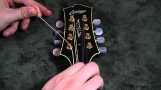 Restringing Your Mandolin WEB HD [upl. by Carny]