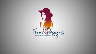 Logo Design From Face Photoshop Tutorials [upl. by Tristram]