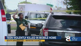 Manatee County deputies investigating after 18yearold found dead from homicidal violence inside [upl. by Dolph264]