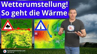 Markanter Wetterwechsel  so geht die Wärme  kippt der April ins Gegenteil [upl. by Michelina]