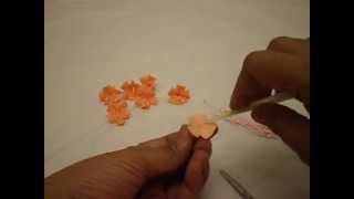 How to make a 5 petal flower [upl. by Pinchas624]