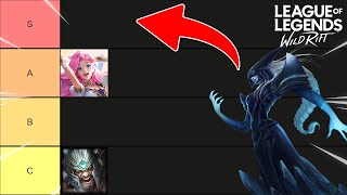 WILD RIFT Tier List Patch 52  SEASON 14 NEW META [upl. by Aral]