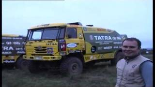 Loprais Tatra Dakar Evo Silk  testing in Slovakiamp4 [upl. by Frisse]