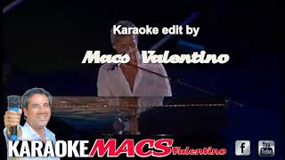 AVRAI C BAGLIONI  VERS LIVE  Karaoke Party by Macs Valentino [upl. by Hekker]