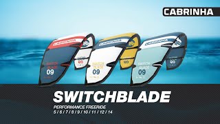 Cabrinha 04 SWITCHBLADE Freeride Kite [upl. by Yelahc478]