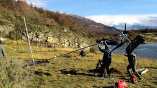 Turbinas eólicas instaladas en Parques Nacionales de la Patagonia Argentina [upl. by Jerome420]