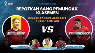 Piala Dunia 2022 Belgia vs Maroko The Atlas Lion Siap Repotkan Pertahanan The Red Devils [upl. by Josee61]