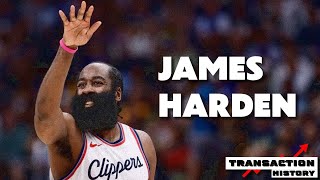 James Harden Transaction History Breakdown [upl. by Thordia296]