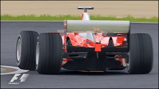 Michael Schumacher  MagnyCours 2002 Ferrari  AC [upl. by Eirotal]