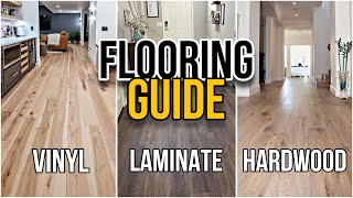 What Flooring is Best LVP  Laminate  Hardwood [upl. by Laurice]