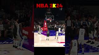 NBA 2k23 🏀🔥😈 nba nbahighlights gameplay shorts short shortvideo shortsfeed viralshorts [upl. by Sadirah]