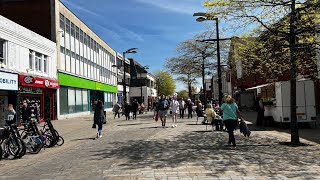 Walking in Fareham town centre Hampshire [upl. by Rephotsirhc14]