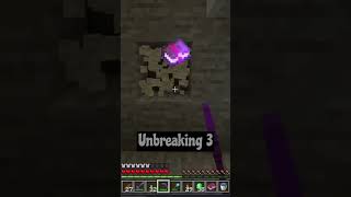 How Much Does Unbreaking Help in Minecraft minecraft [upl. by Orodisi]