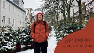 Winter Outfits ft PetiteKnit MyFavouriteThingsKnitwear amp Marburg Vlog [upl. by Shulman]