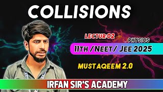 collisions 💥 part 2  11th JEENEET  physics  pro level [upl. by Llerrem]