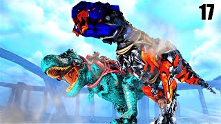 BUILDING THE PRIME REX ARMY amp MEGAPITHECUS BREEDING  ARK GENESIS PART 2 MODDED ETERNAL E17 [upl. by Renrut]