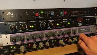 3 Exciters in Action BBE Sonic Maximizer 422A  APHEX 104  SPL SX2 [upl. by Toth224]