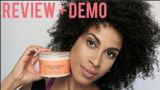 Shea Moisture Curl Enhancing Smoothie 3c4a  kinkysweat [upl. by Sair]