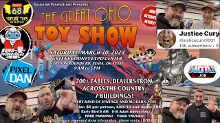 THE GREAT OHIO TOY SHOW In Xenia Ohio 33024 [upl. by Ayidah981]