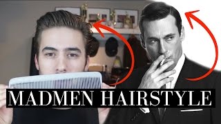 MADMENDon Draper Hairstyle  Iconic Hairstyle  CHAPTR Update [upl. by Branscum]