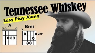 Tennessee Whiskey Chris Stapleton GuitarLyrics PlayAlong [upl. by Nolubez]